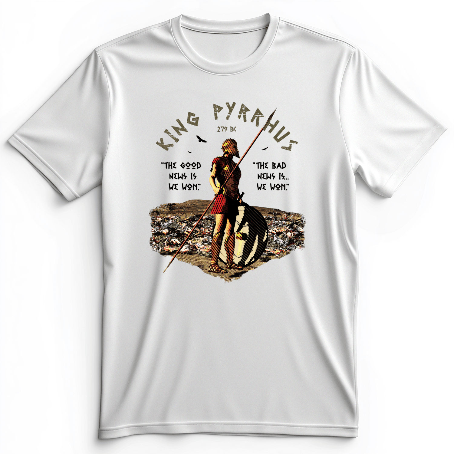 Pyrrhic Victory Premium Tee White / S