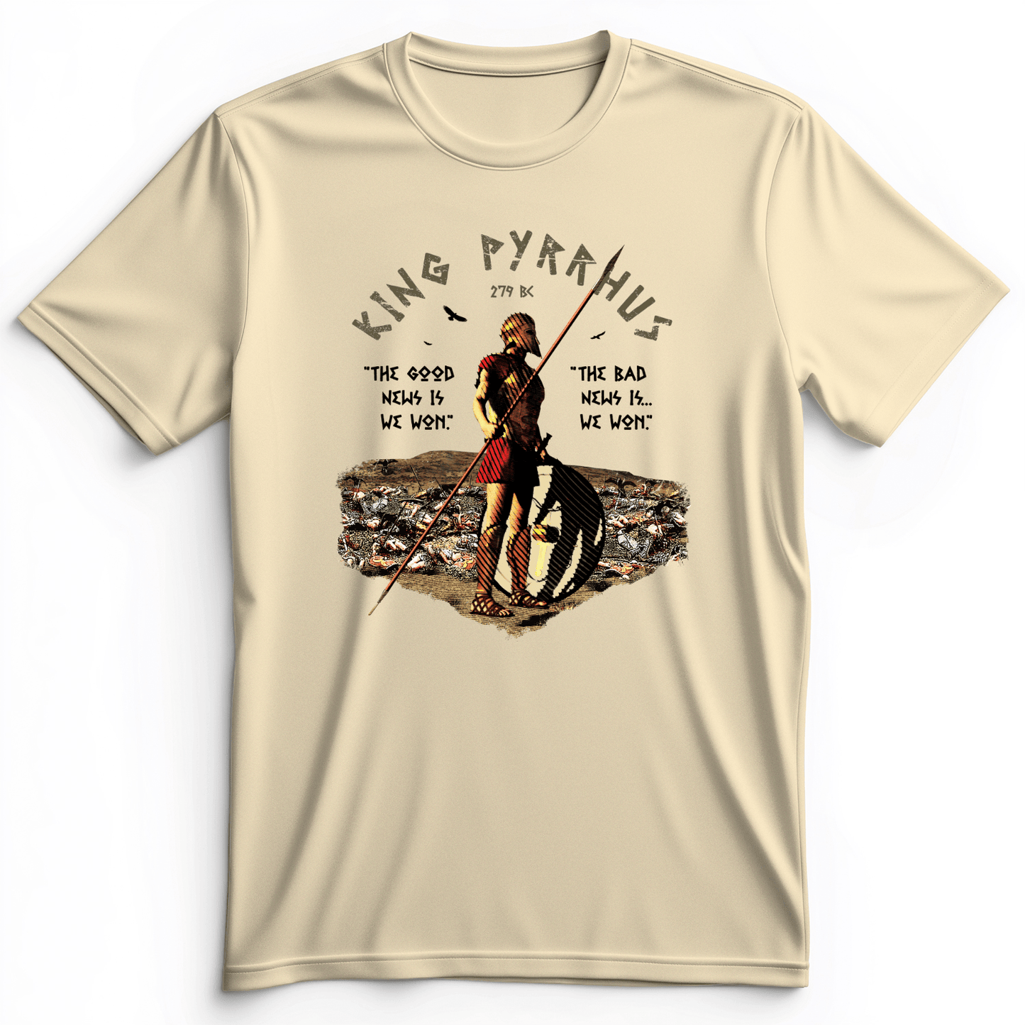 Pyrrhic Victory Premium Tee Natural / S