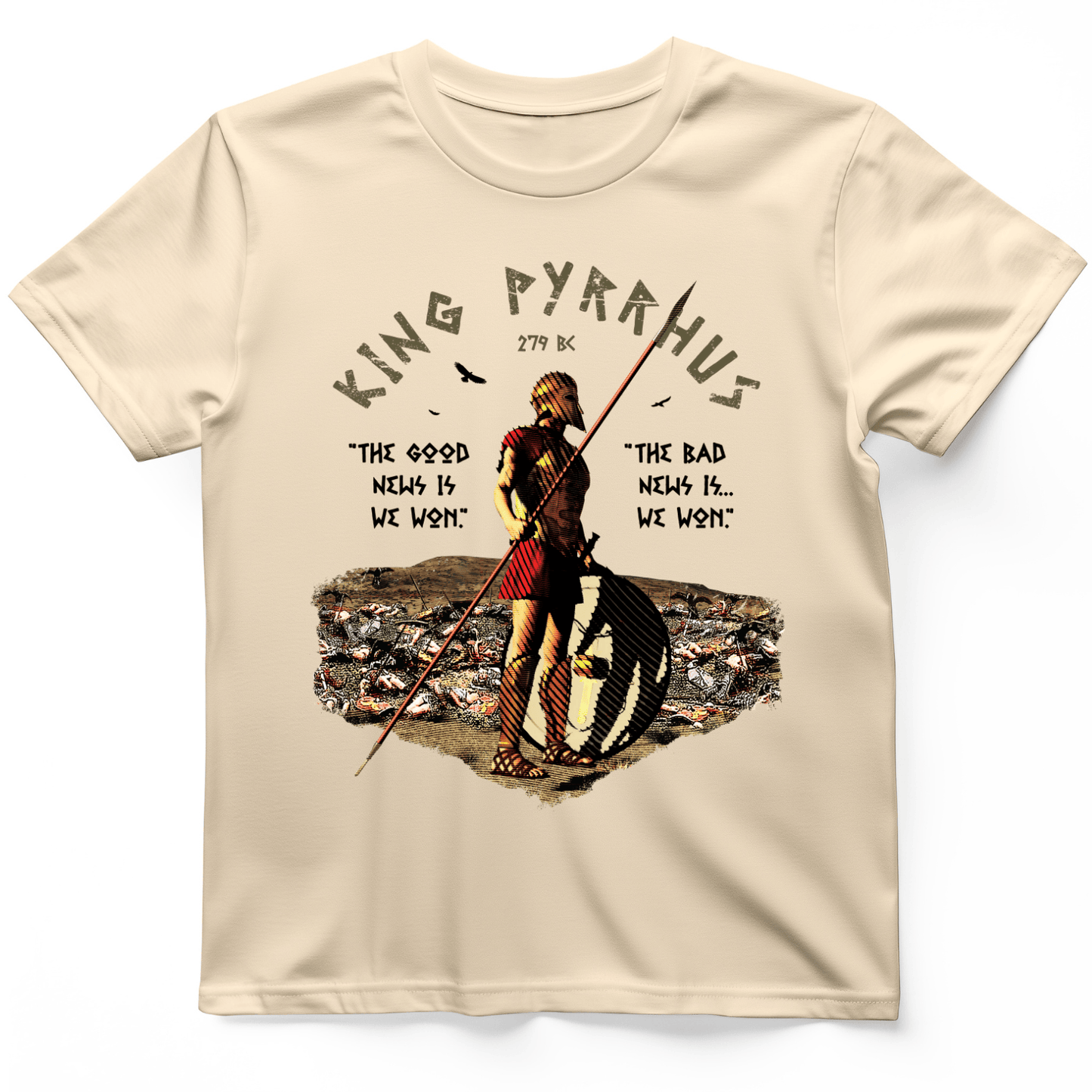 Pyrrhic Victory T-Shirt Natural / S