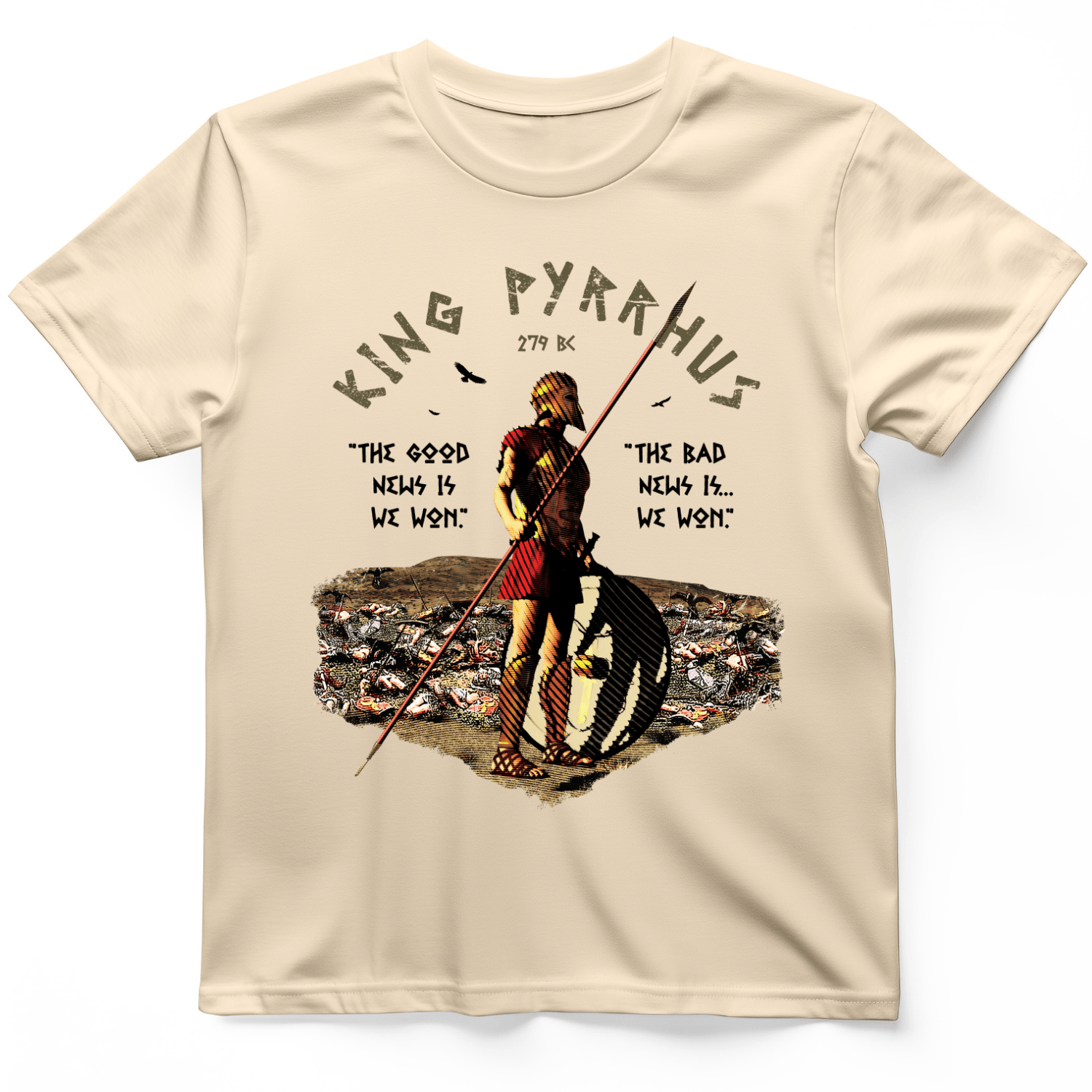 Pyrrhic Victory T-Shirt Natural / S