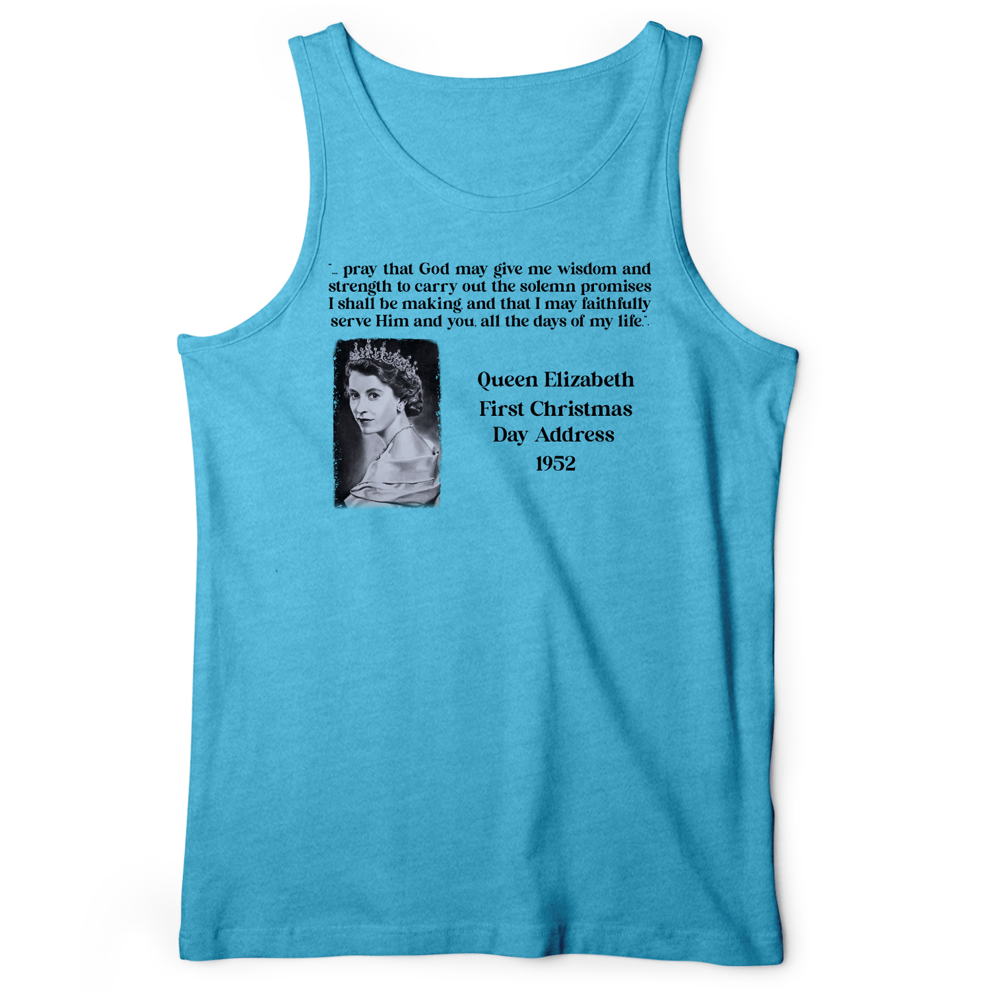 Queen Elizabeth II Xmas Address Tank