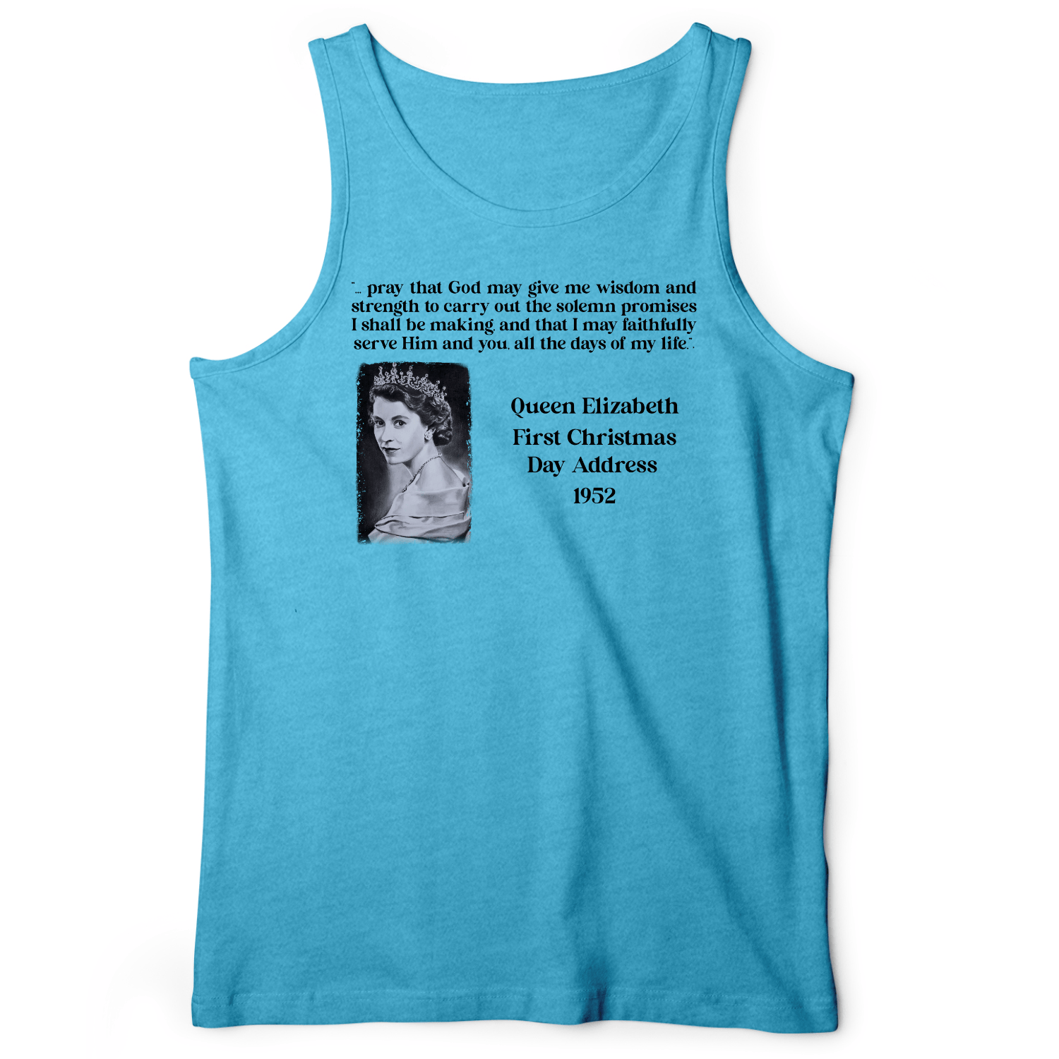 Queen Elizabeth II Xmas Address Tank
