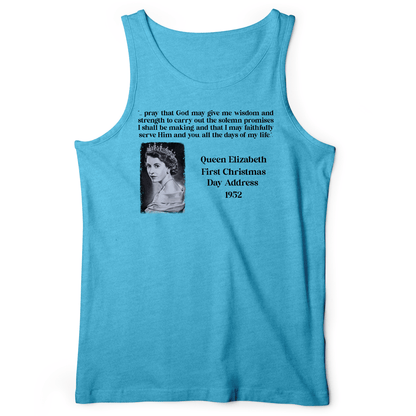Queen Elizabeth II Xmas Address Tank