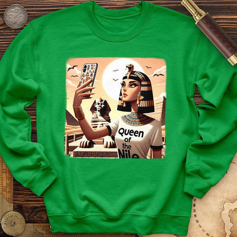 Queen Of The Nile Crewneck Irish Green / S