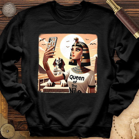 Queen Of The Nile Crewneck Black / S