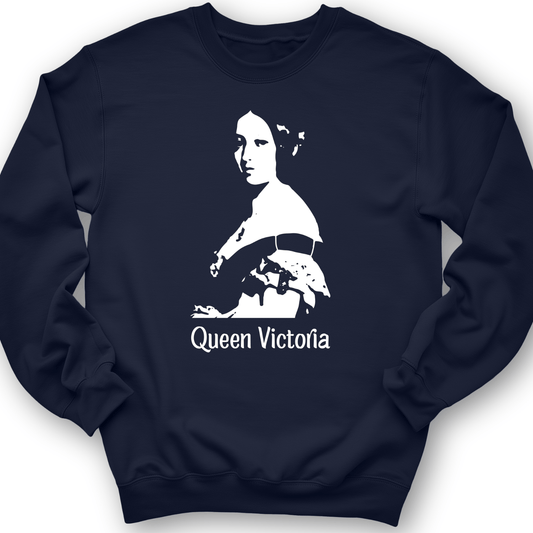 Queen Victoria Crewneck Navy / S