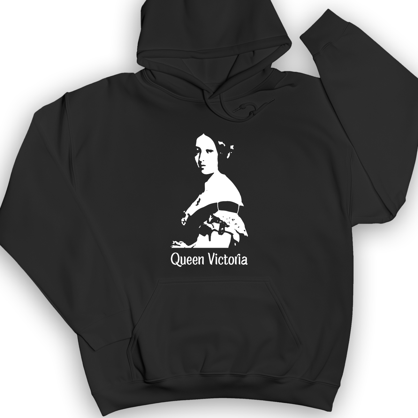 Queen Victoria Hoodie Black / S