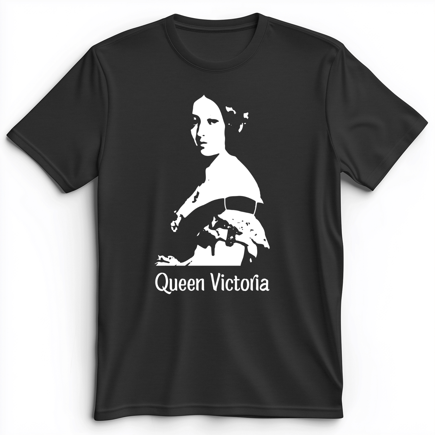 Queen Victoria Premium Tee Dark Grey Heather / S