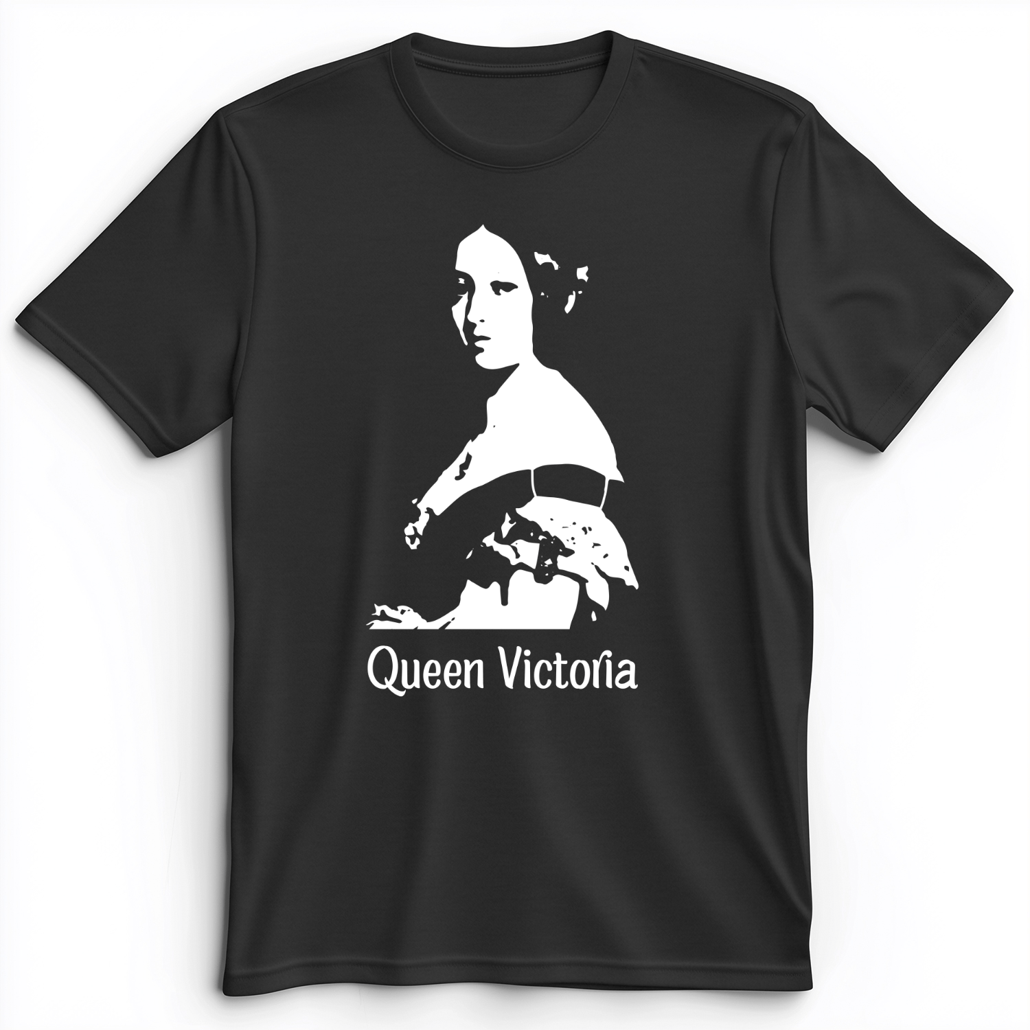 Queen Victoria Premium Tee Dark Grey Heather / S