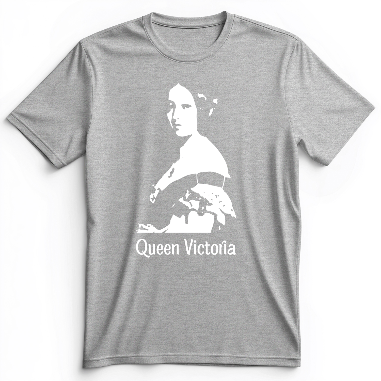 Queen Victoria Premium Tee Athletic Heather / S
