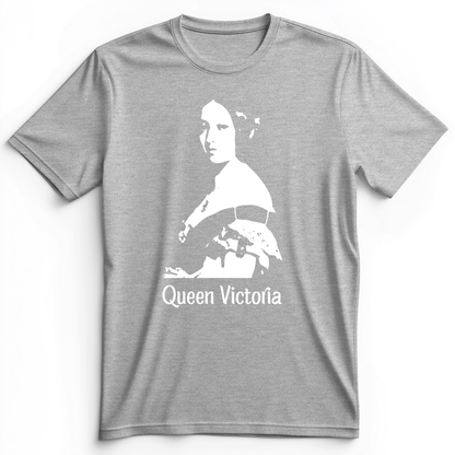 Queen Victoria Premium Tee Athletic Heather / S