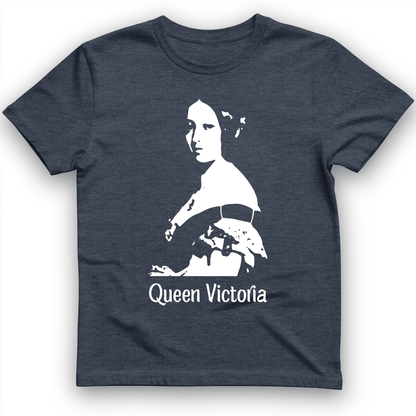 Queen Victoria T-Shirt Heather Navy / S