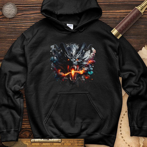 Raging Dragon In 3D Hoodie