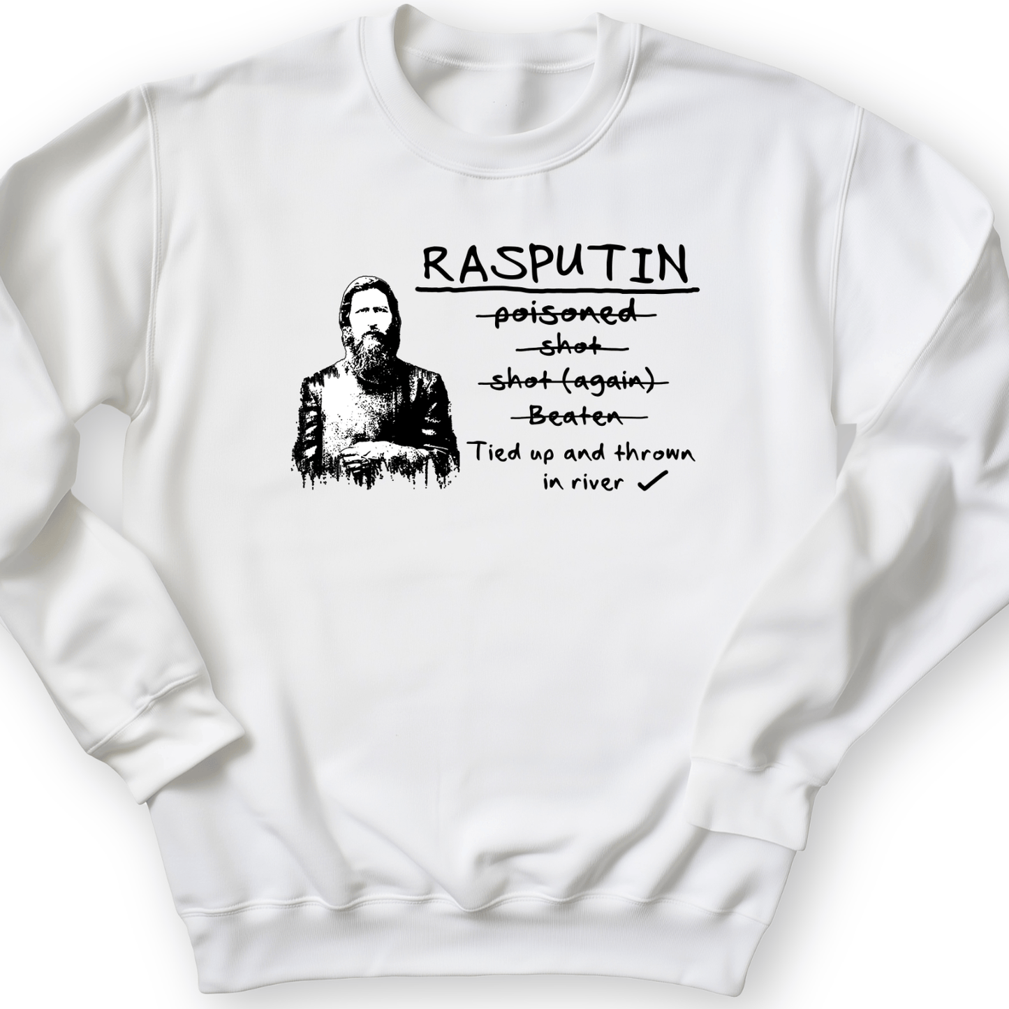Rasputin Crewneck White / S