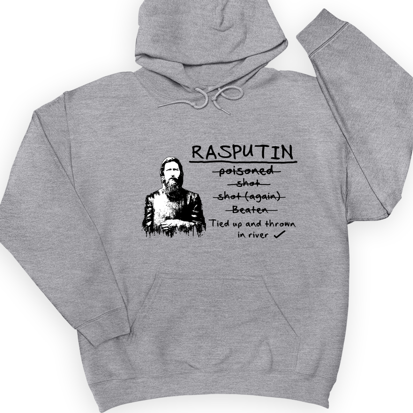 Rasputin Hoodie Sport Grey / S