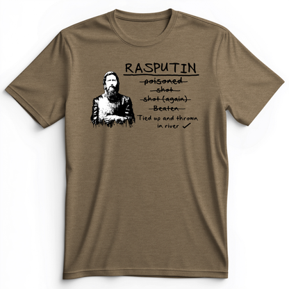 Rasputin Premium Tee Heather Olive / S
