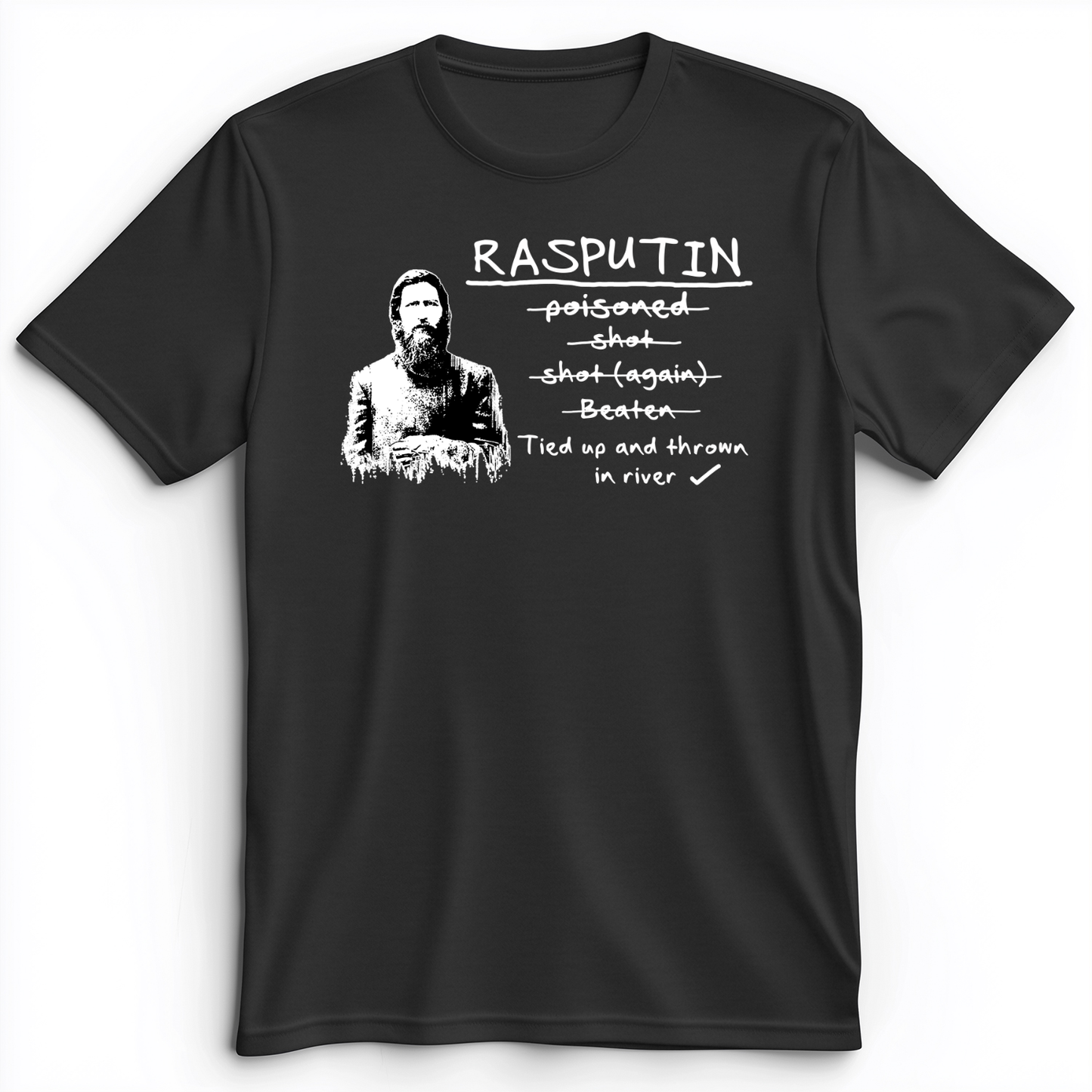 Rasputin Premium Tee Dark Grey Heather / S