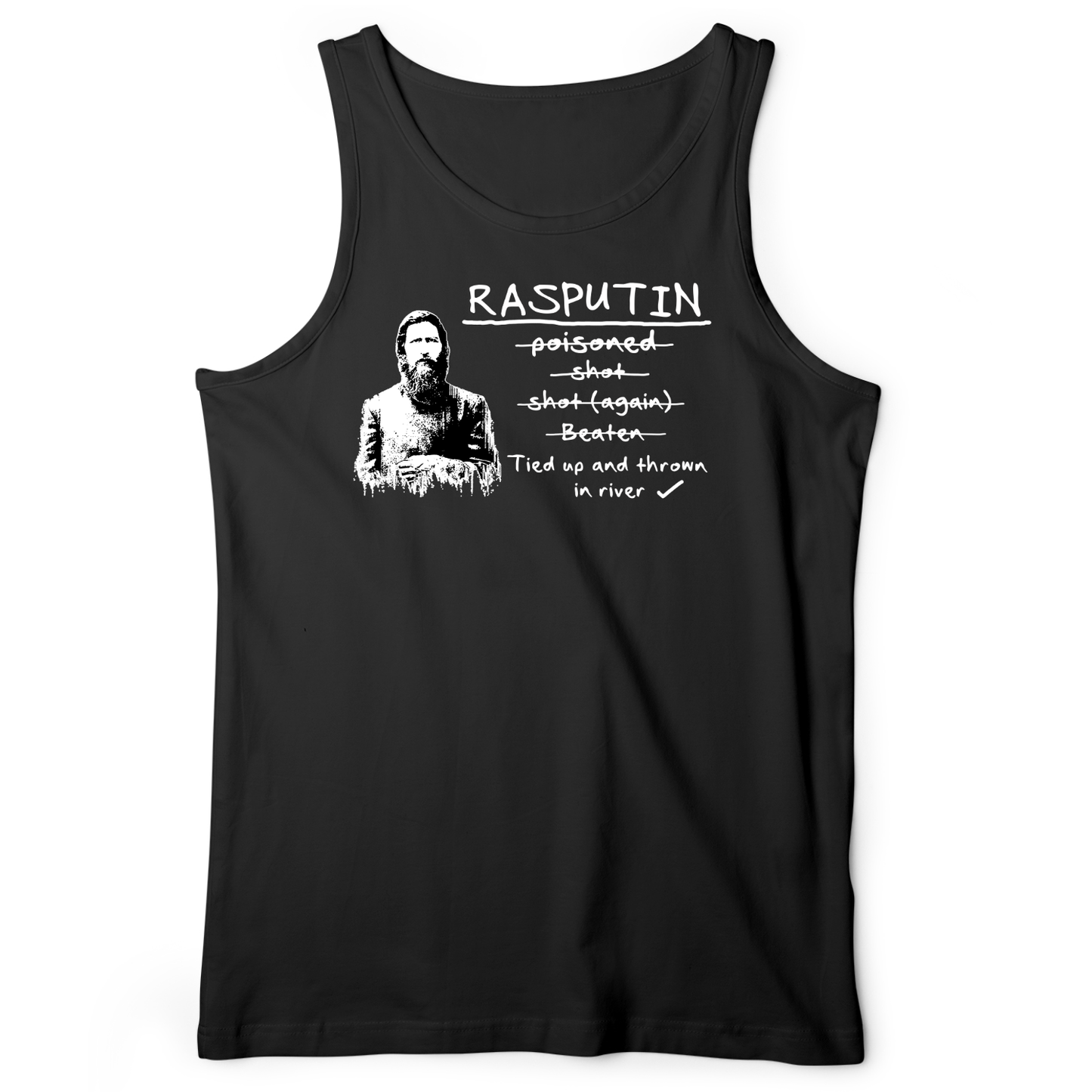 Rasputin Tank Black / XS