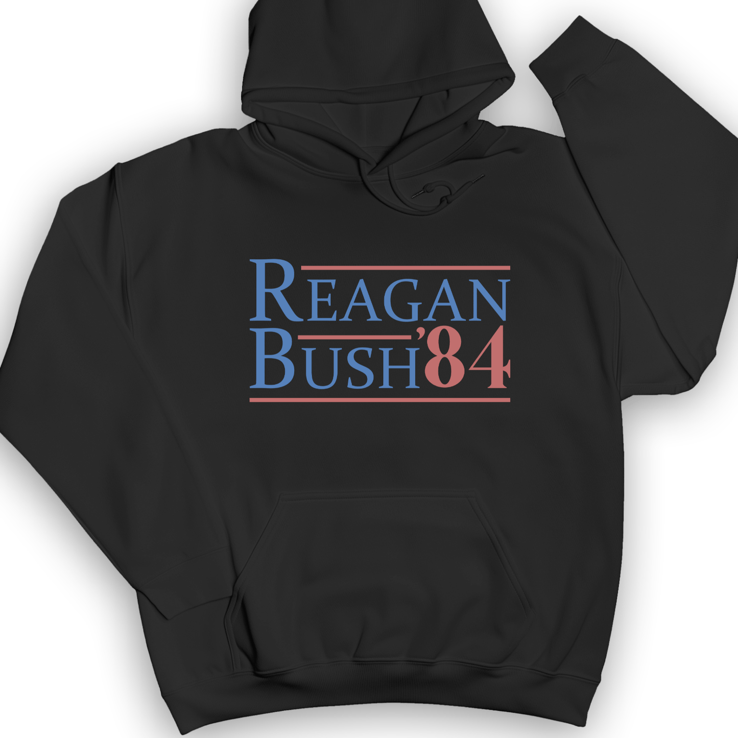 Reagan Bush Hoodie Black / S