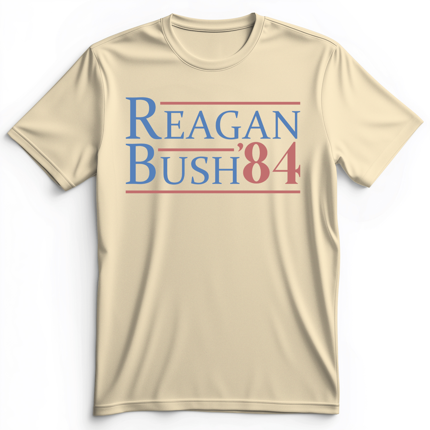 Reagan Bush Premium Tee Natural / S