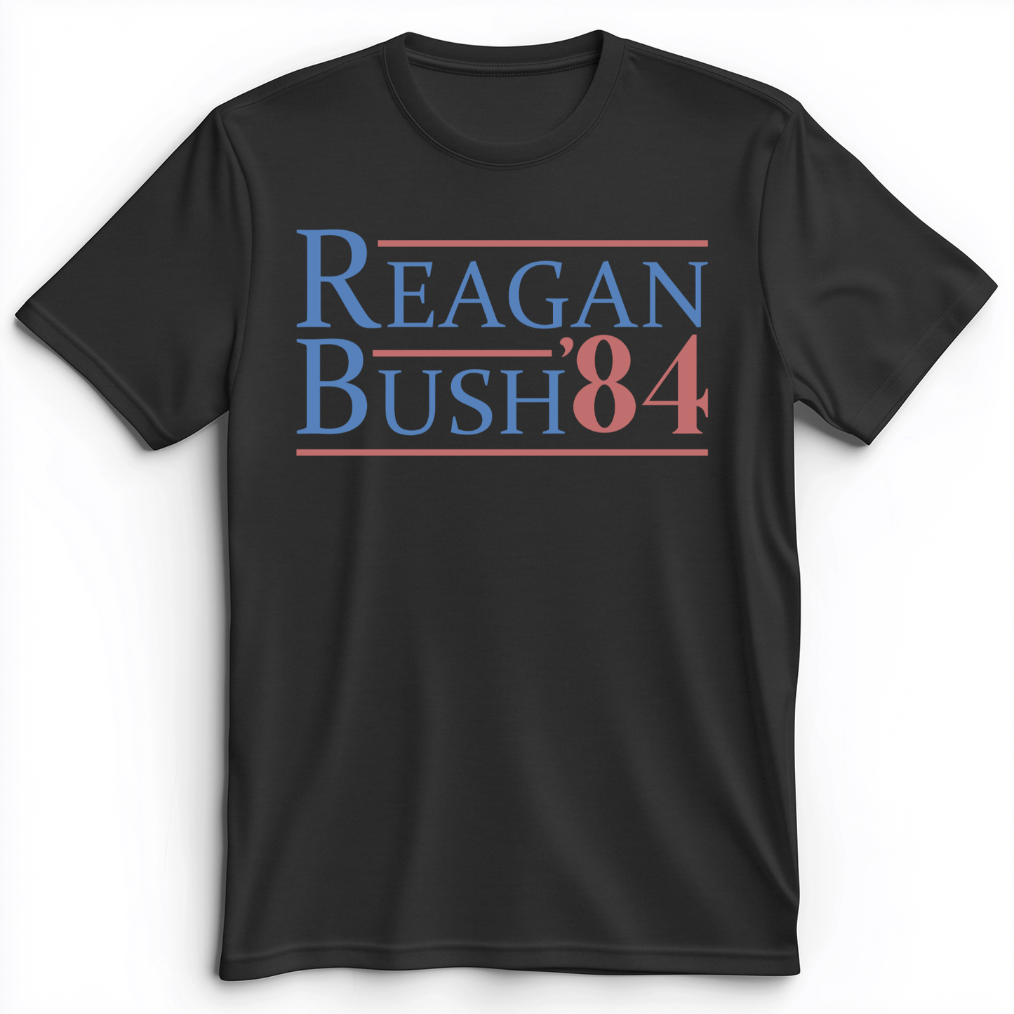 Reagan Bush Premium Tee Dark Grey Heather / S