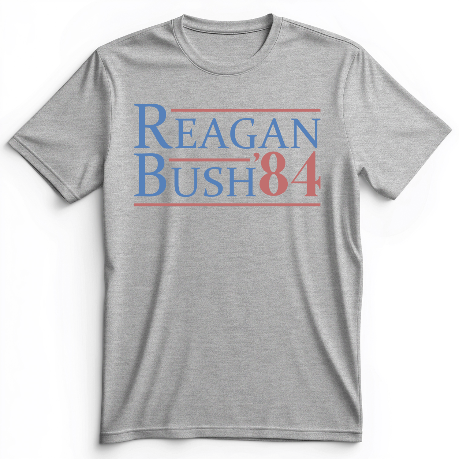 Reagan Bush Premium Tee Athletic Heather / S