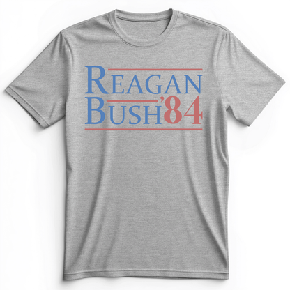 Reagan Bush Premium Tee Athletic Heather / S