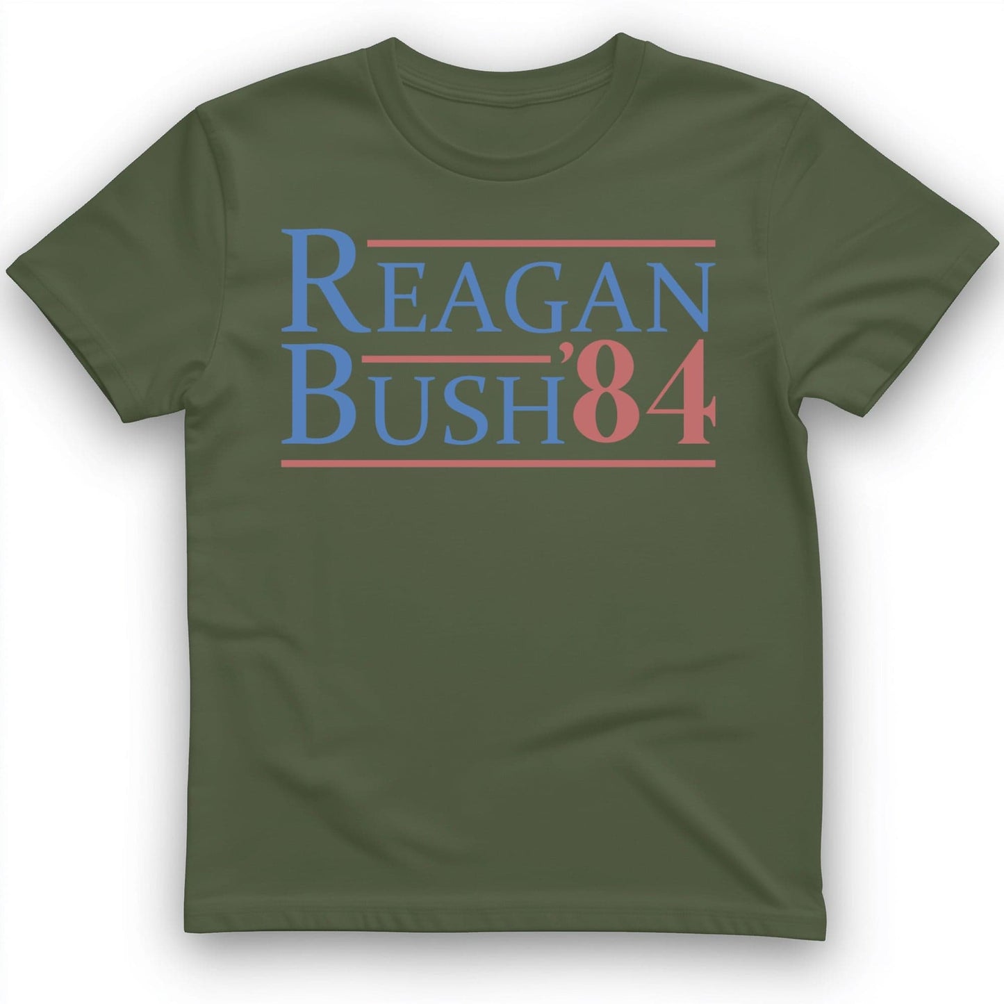 Reagan Bush T-Shirt Military Green / S