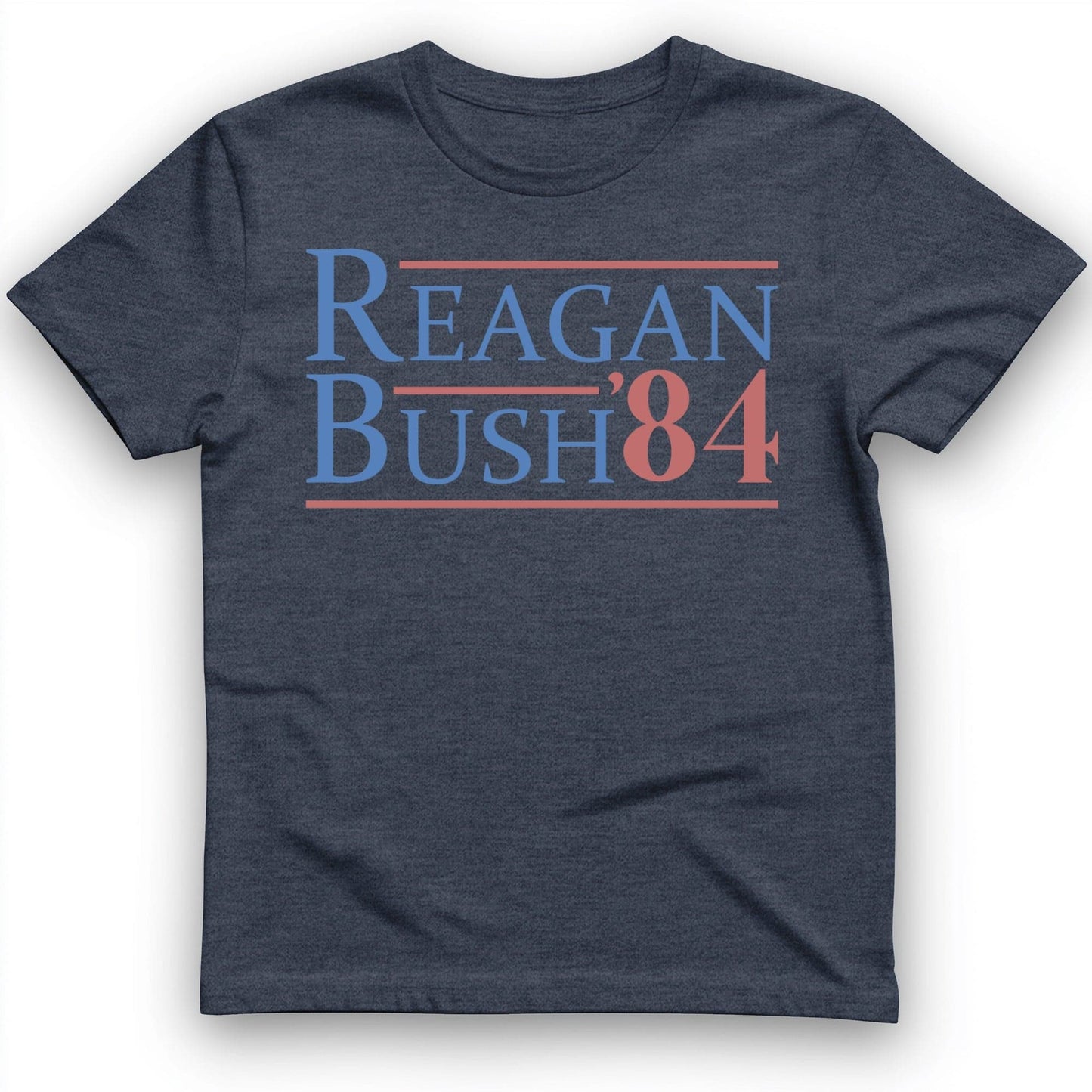 Reagan Bush T-Shirt Heather Navy / S
