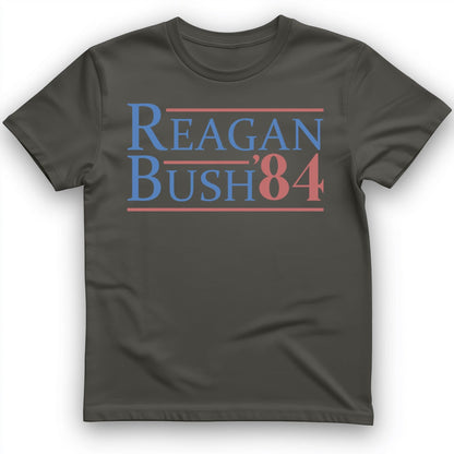 Reagan Bush T-Shirt Charcoal / S