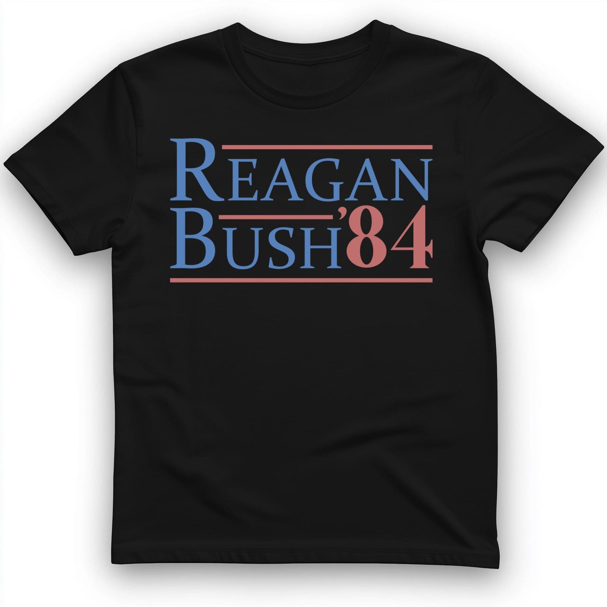 Reagan Bush T-Shirt Black / S