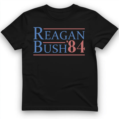 Reagan Bush T-Shirt Black / S
