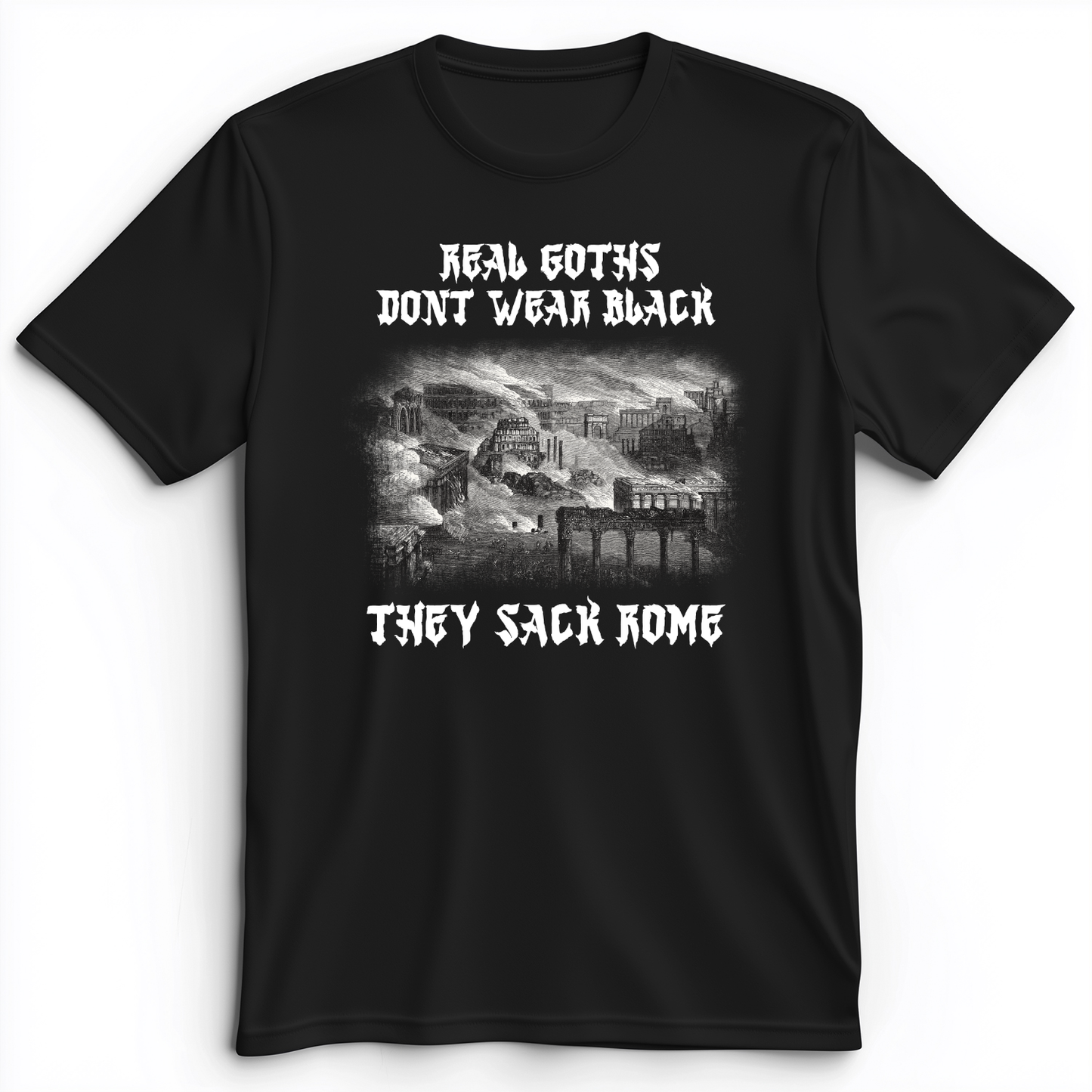 Real Goths Premium Tee Black / S