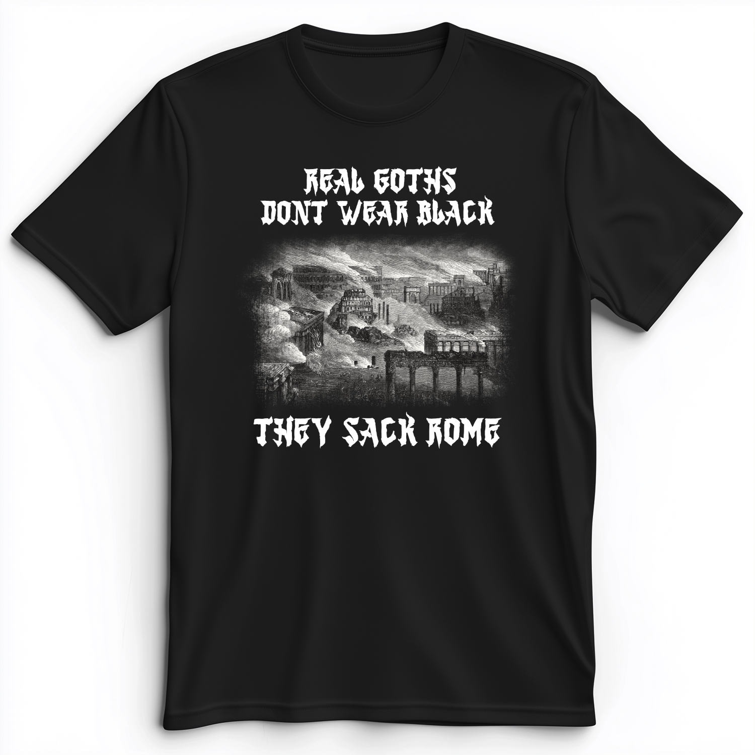 Real Goths Premium Tee Black / S