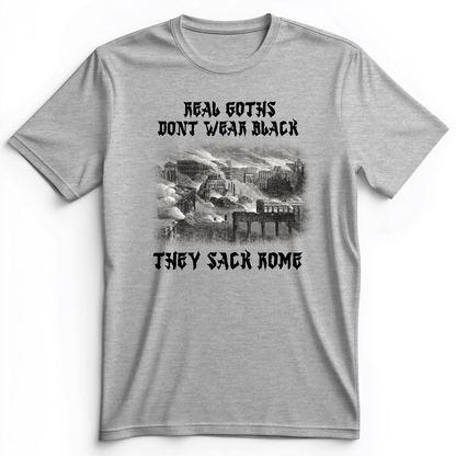 Real Goths Premium Tee Athletic Heather / S