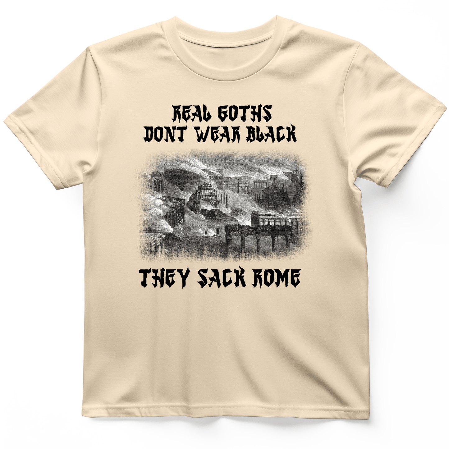 Real Goths T-Shirt Natural / S