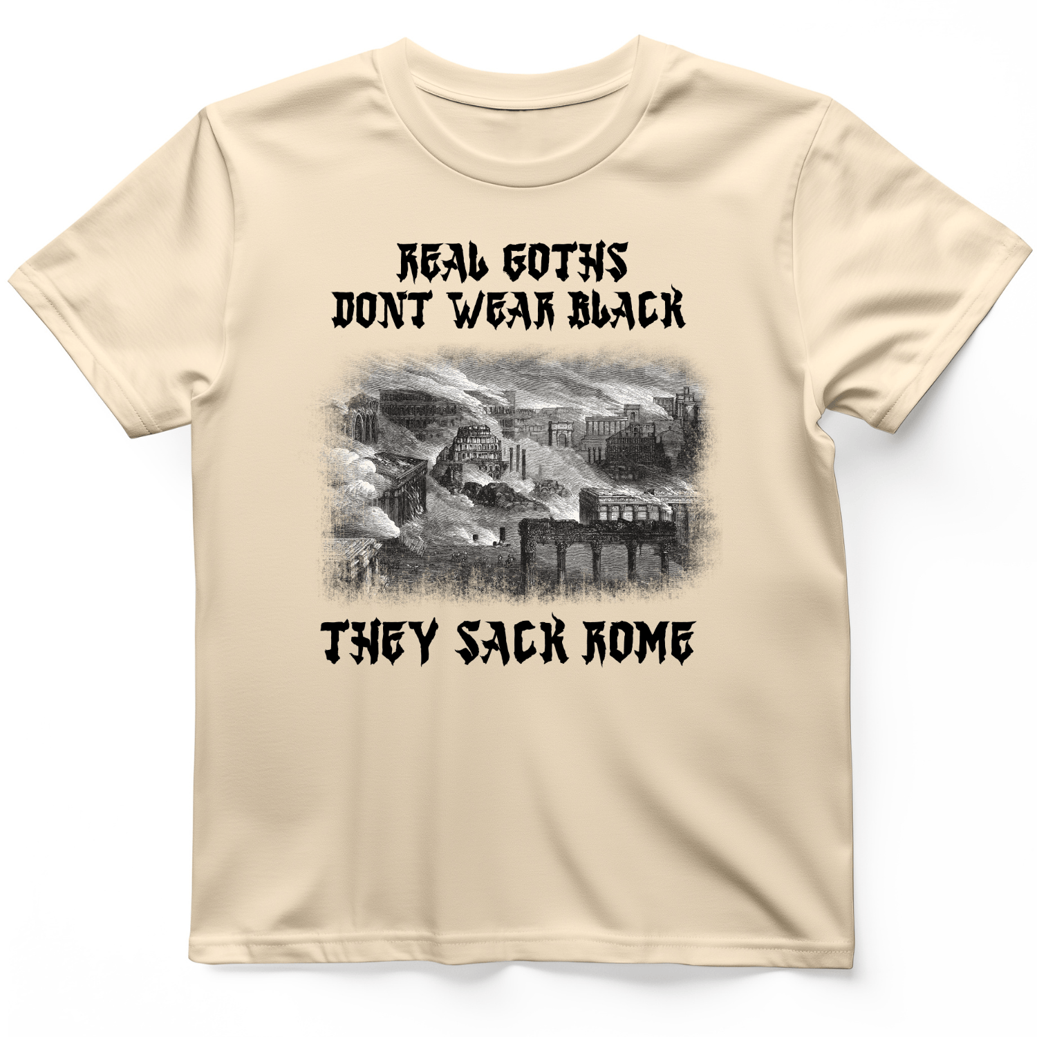 Real Goths T-Shirt Natural / S