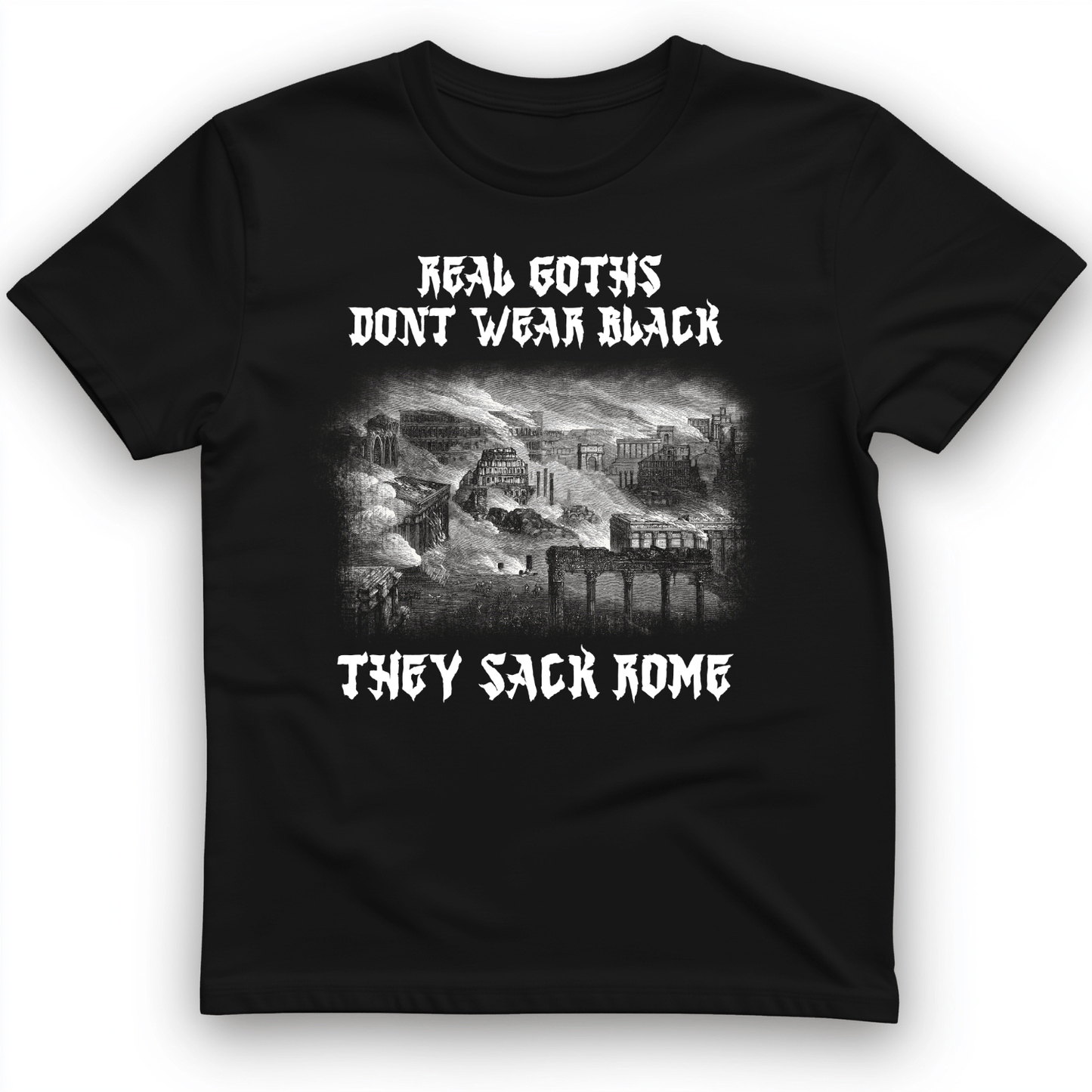 Real Goths T-Shirt Black / S