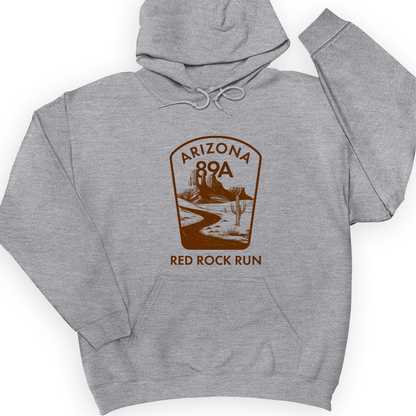 Red Rock Run Hoodie Sport Grey / S