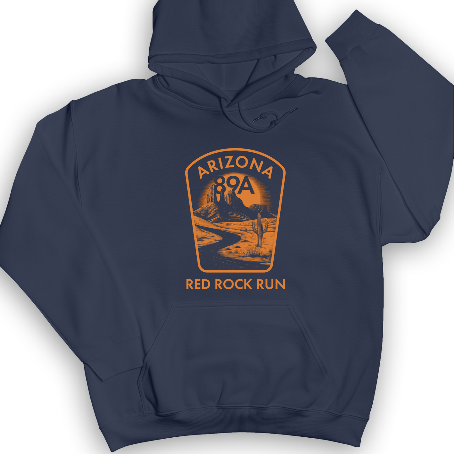 Red Rock Run Hoodie Navy / S