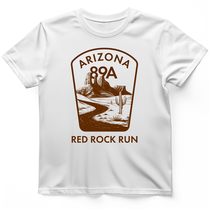 Red Rock Run T-Shirt White / S