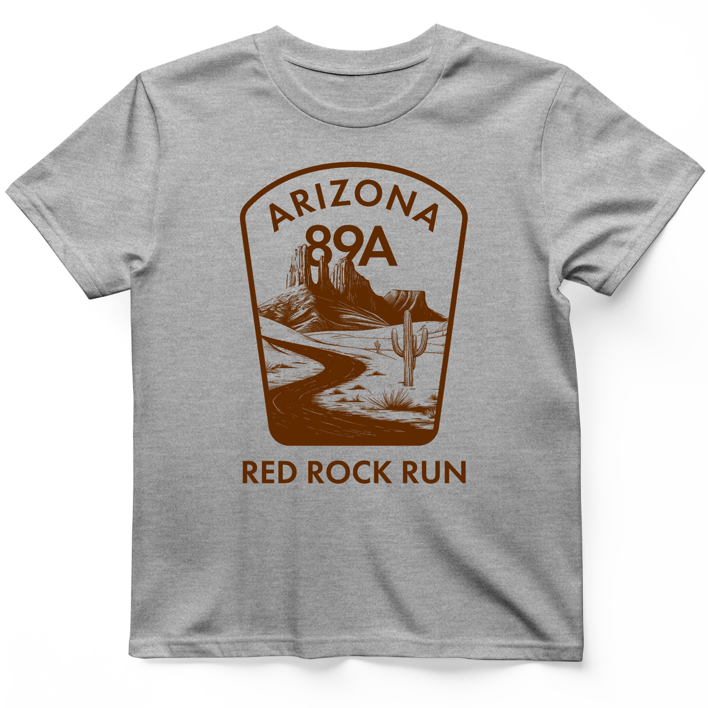 Red Rock Run T-Shirt Sport Grey / S