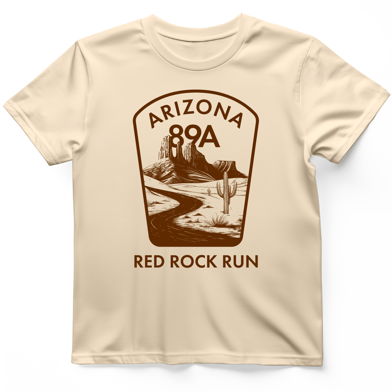 Red Rock Run T-Shirt Natural / S