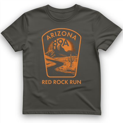 Red Rock Run T-Shirt Charcoal / S