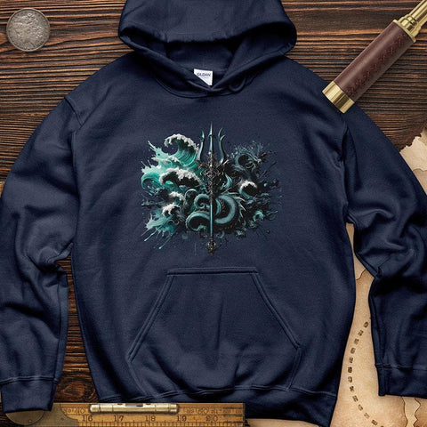 Regal Poseidon Trident Hoodie Navy / S