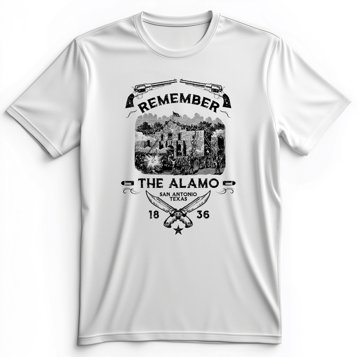 Remember The Alamo 1836 Premium Tee