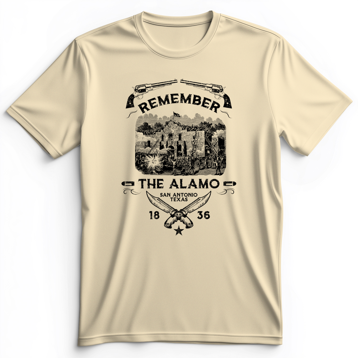 Remember The Alamo 1836 Premium Tee