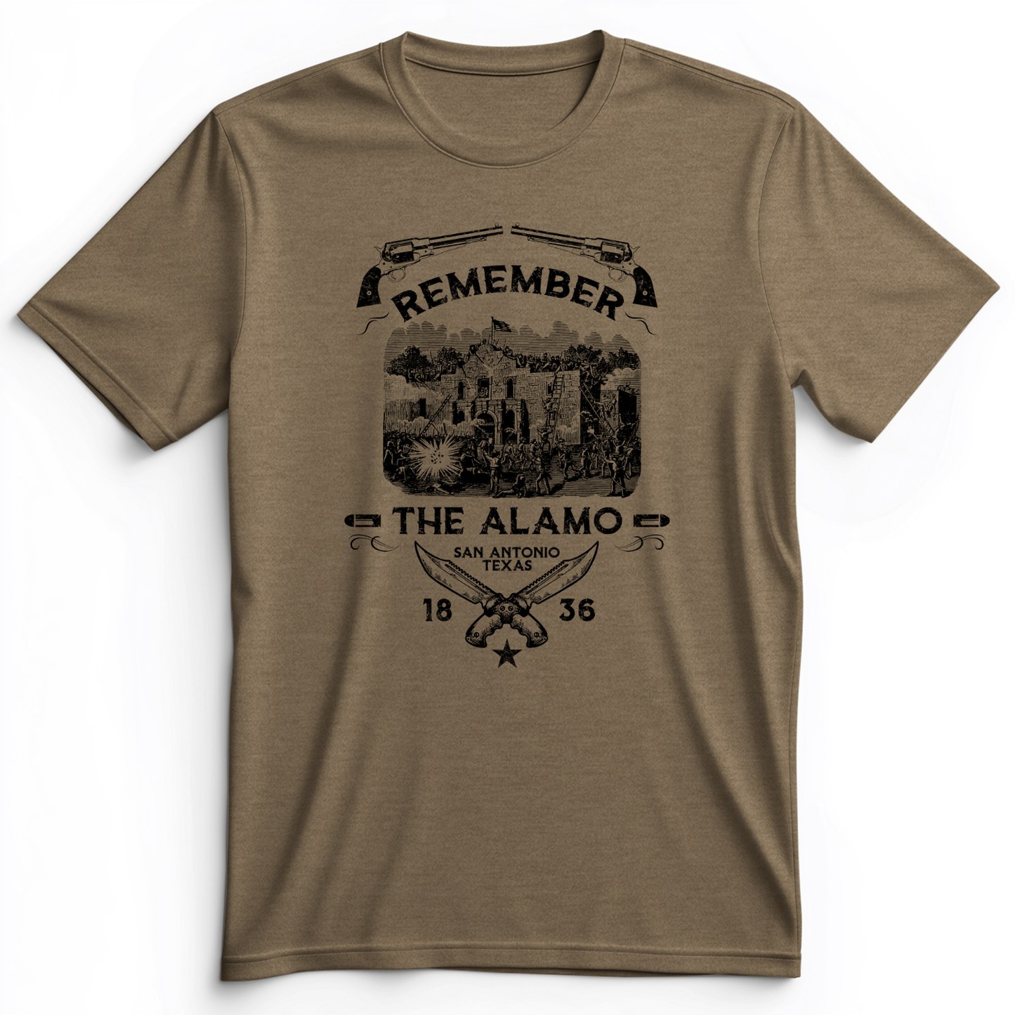 Remember The Alamo 1836 Premium Tee