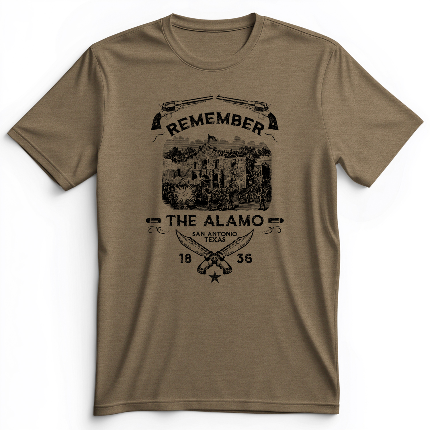 Remember The Alamo 1836 Premium Tee