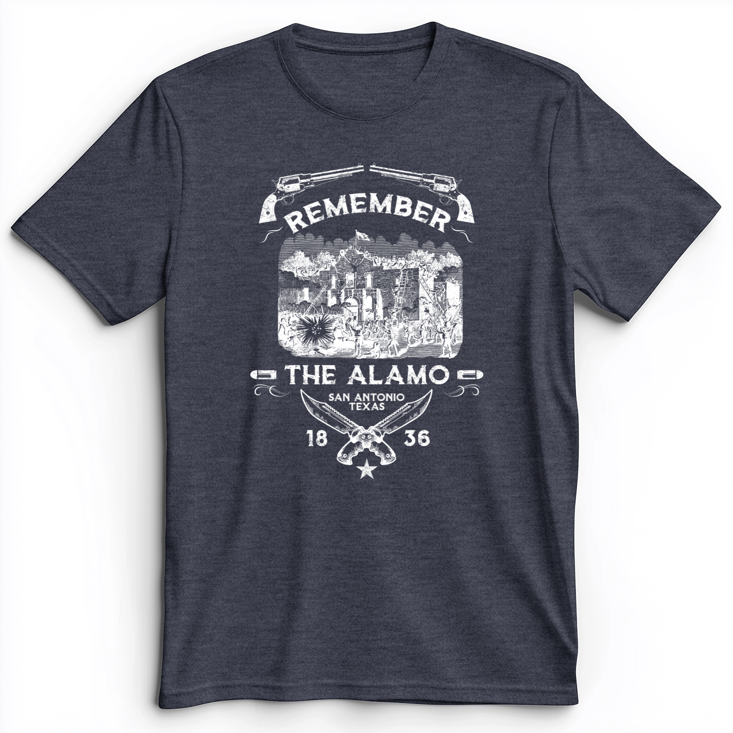 Remember The Alamo 1836 Premium Tee